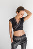 Chameleon Crop Wrap Vest