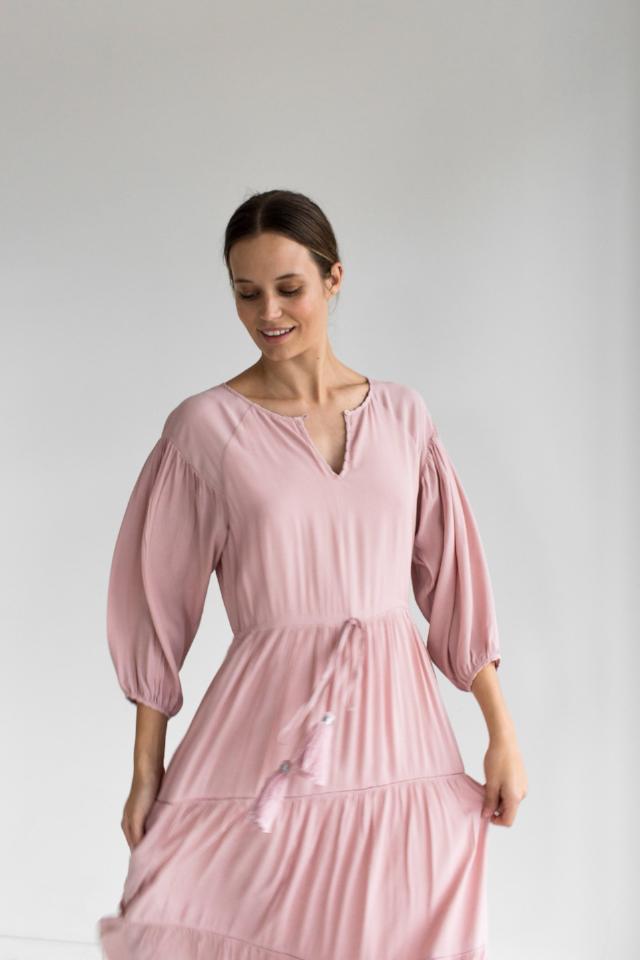 Arabella L/S Maxi Dress